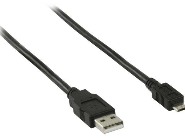 Valueline USB 2.0 Kabel USB Micro B Naar USB A