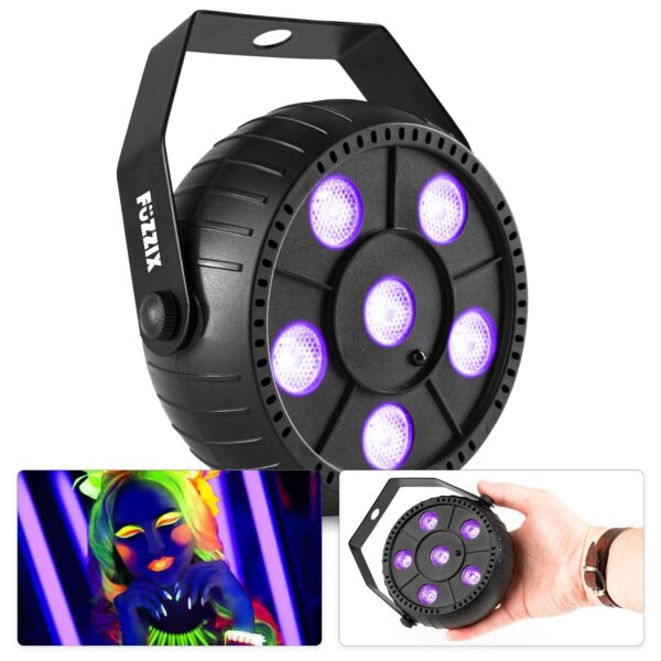 Fuzzix PLP14 LED blacklight met ingebouwde accu - 6x 1W LED&apos;s