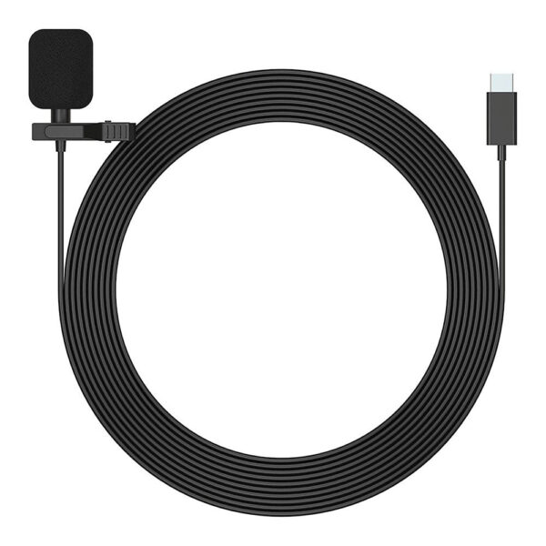 MIRFAK MC1P Lavalier Microphone voor smartphone USB Type-C