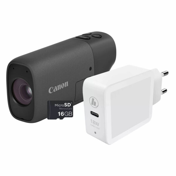Canon Powershot ZOOM Essential Kit compact camera Zwart