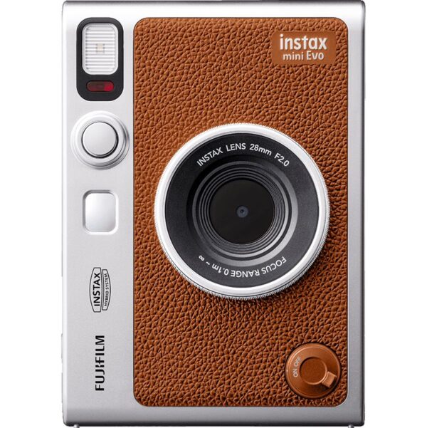 Fuji Instax Mini EVO Camera bruin USB-C