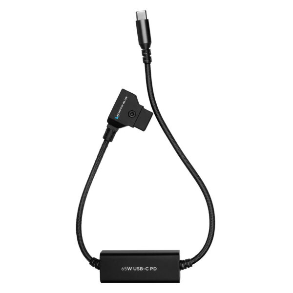 Kondor Blue D-Tap To USB-C Power Delivery Cable Black