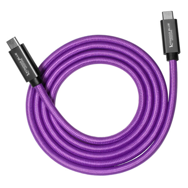 Kondor Blue USB-C 3.2 kabel 4' 100W PD Gerald Undone Purple