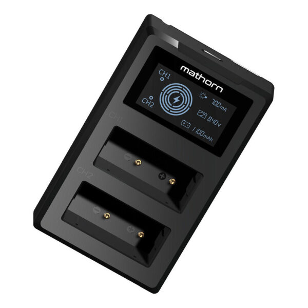 Mathorn dual charger MBC-D107 USB-C for Canon LP-E17