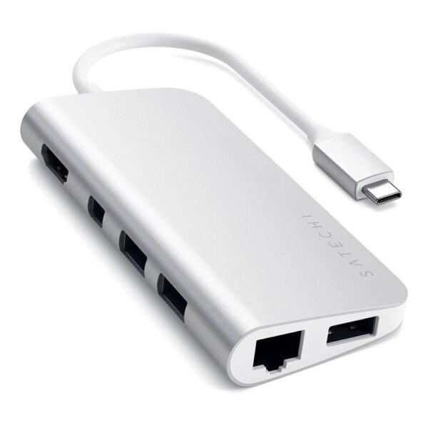 Satechi USB-C Multimedia adapter Silver