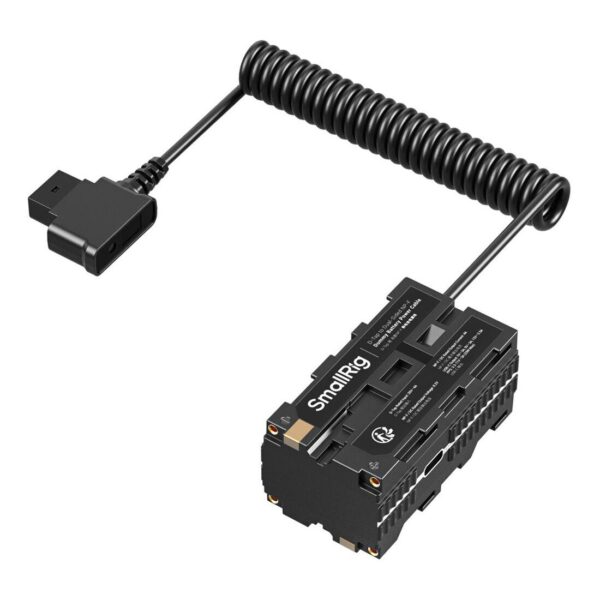 SmallRig 4884 D-Tap to Dual-Sided NP-F Dummy Battery Power Cable