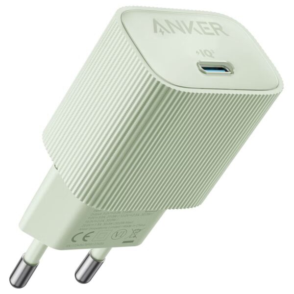 Anker Nano USB-C Snellader 30W Groen