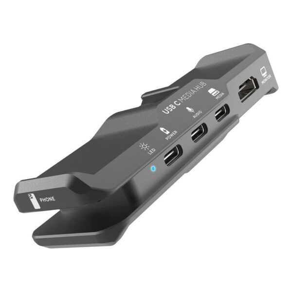 Kondor Blue USB-C Media Hub for iPhone 15/16 Space Gray