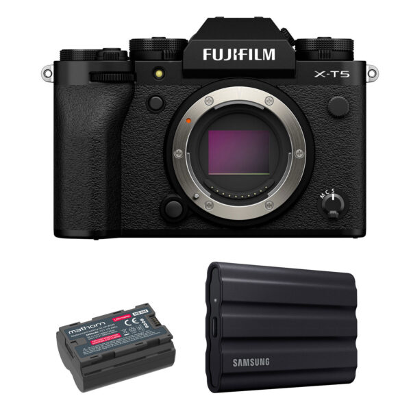 Fujifilm X-T5 Zwart Herfst Kit
