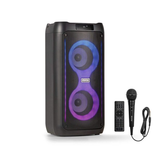 Retourdeal - Fenton Core80 party box - Bluetooth speaker met
