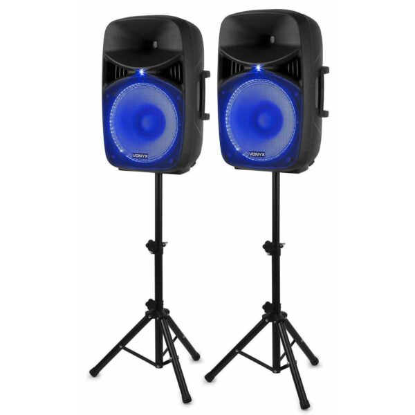 Retourdeal - Vonyx VPS152A geluidsinstallatie 1000W met stands en