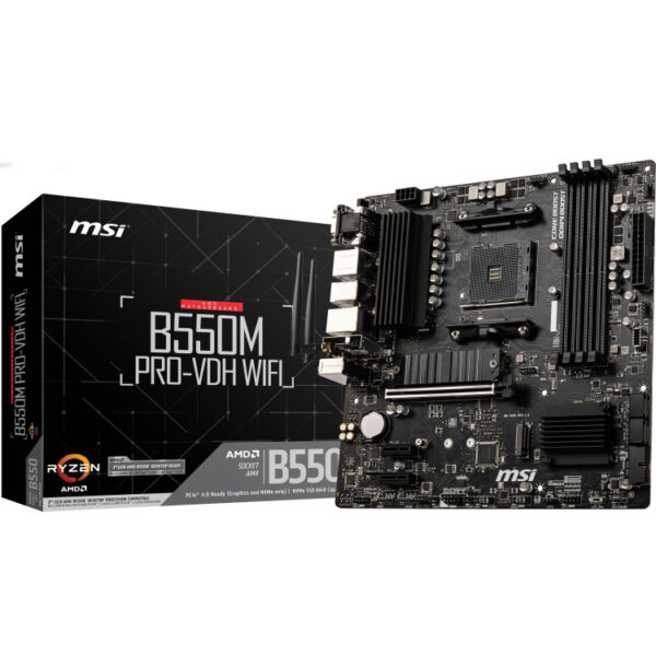 MSI B550M PRO-VDH WIFI moederbord