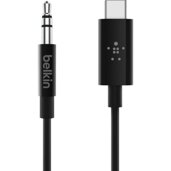 Belkin RockStar 3,5 mm met USB-C-connector kabel