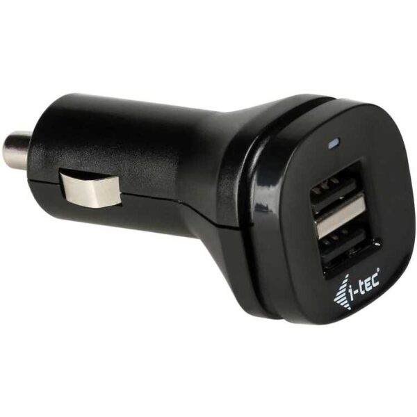 i-tec Dual USB Car Charger 2.1 A oplader