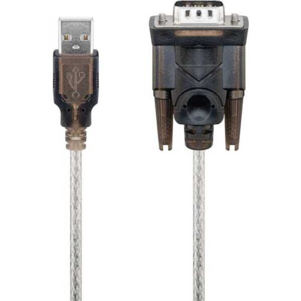 goobay USB-A > seriële RS232 converter kabel
