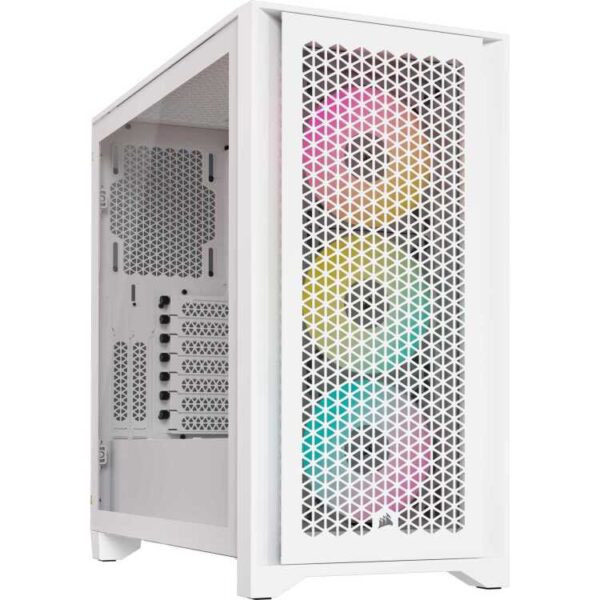 Corsair 4000D RGB AIRFLOW True White midi tower behuizing