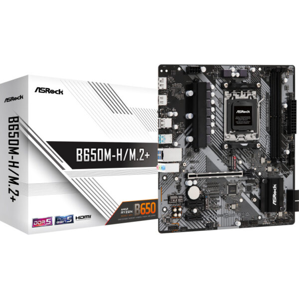 ASRock B650M-H/M.2+ moederbord