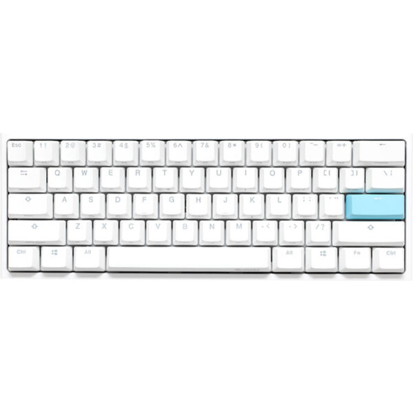 Ducky One 2 Pro Mini White Classic gaming toetsenbord