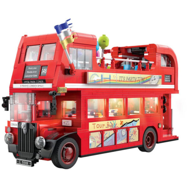 CaDA Building - London Vintage Tour Bus Constructiespeelgoed