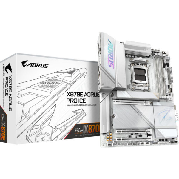 GIGABYTE X870E AORUS PRO ICE moederbord