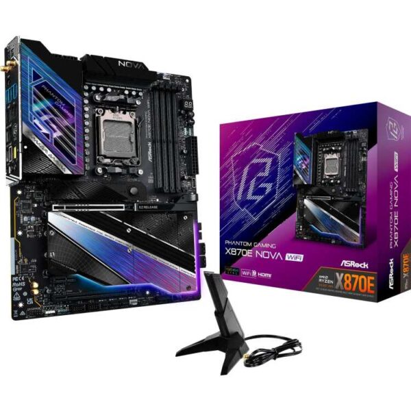 ASRock X870E Nova WiFi moederbord
