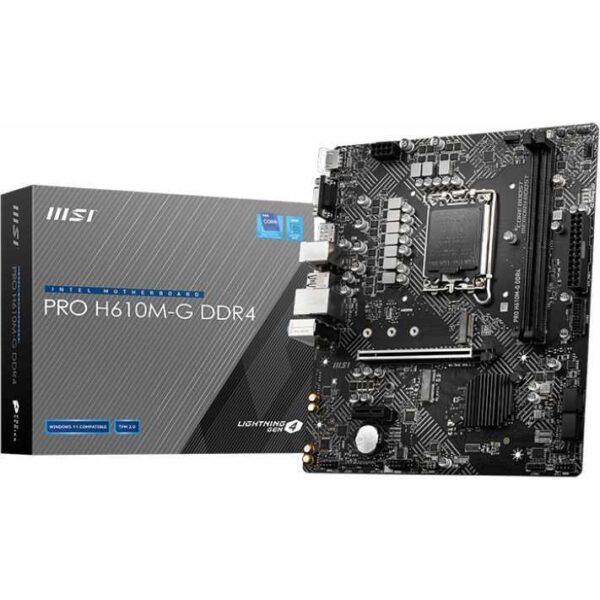 MSI PRO H610M-G DDR4 moederbord