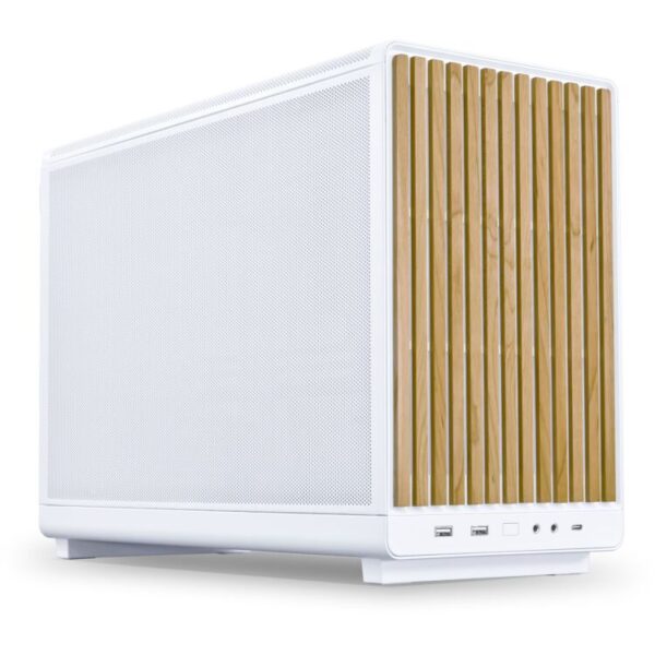 Lian Li A3-mATX White (Wood Edition) midi tower behuizing