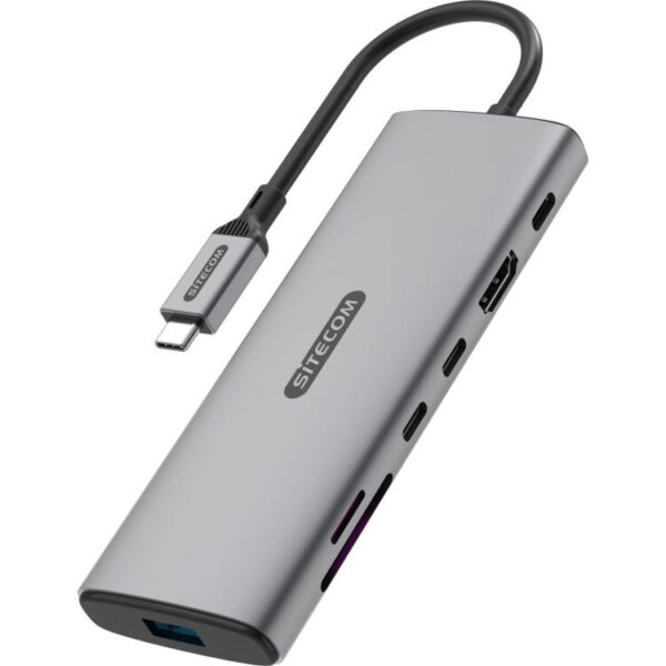 Sitecom 7 in 1 USB-C Power Delivery Multiport Adapter dockingstation