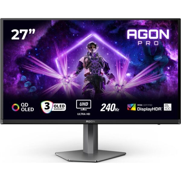 AOC AGON PRO AG276UZD 26.5'' 4K UHD gaming monitor
