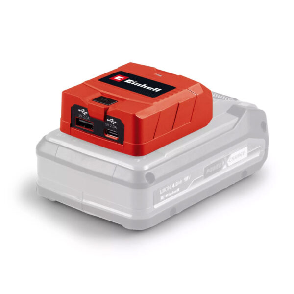 EINHELL Accu USB-Powerbank TC-CP 18 Li USB A/C-Solo adapter