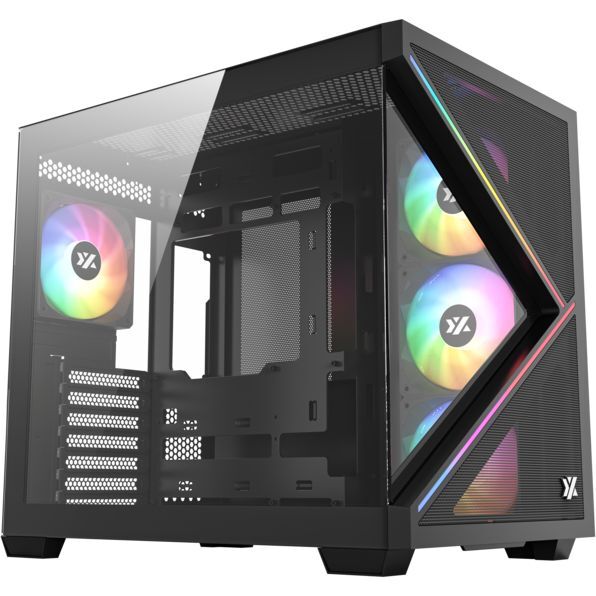 XYZ PC Gear Qubex midi tower behuizing