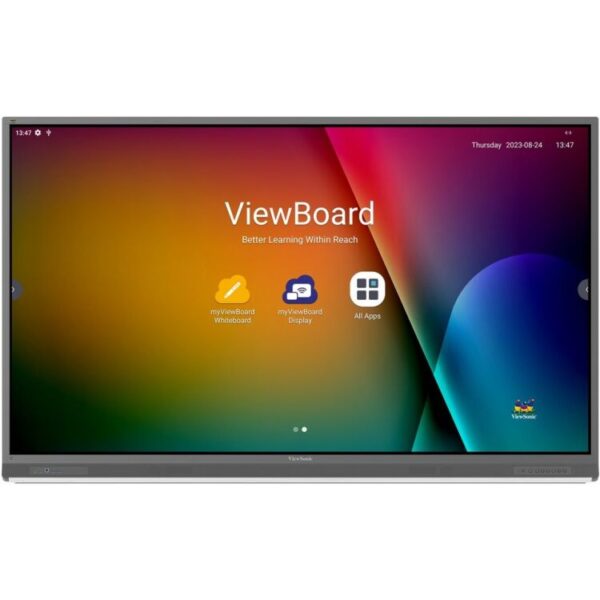 ViewSonic ViewBoard IFP8652-2F EDLA Certified 86” 4K Interactive Display public display