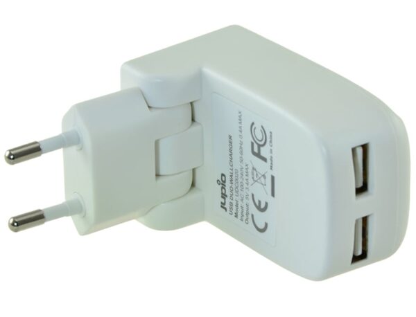 Jupio UDC0020 oplader voor mobiele apparatuur Smartphone, Tablet Wit AC Binnen