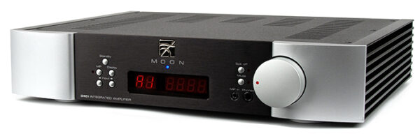 Moon NEO 340i D3PX zwart stereo versterker zilver