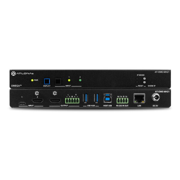 Atlona AT-OME-MH21 Input Switch voor HDMI en USB met USB Hub