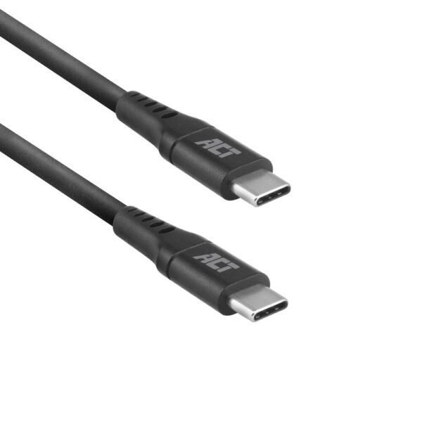 ACT AC3025 USB-C 3.2 Gen1 Laad- en Datakabel | 5Gbps | Power Delivery 60W | 1 meter