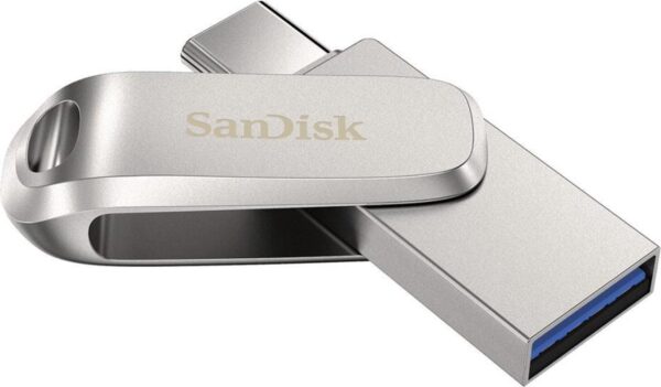 Sandisk Dual Drive Luxe USB-stick 3.2 - USB en USB-C - 256GB