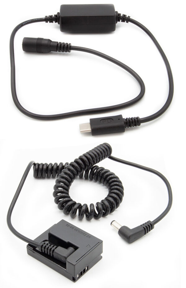 Dummy accu USB-C adapterset DR-50 accutype Canon NB-7L