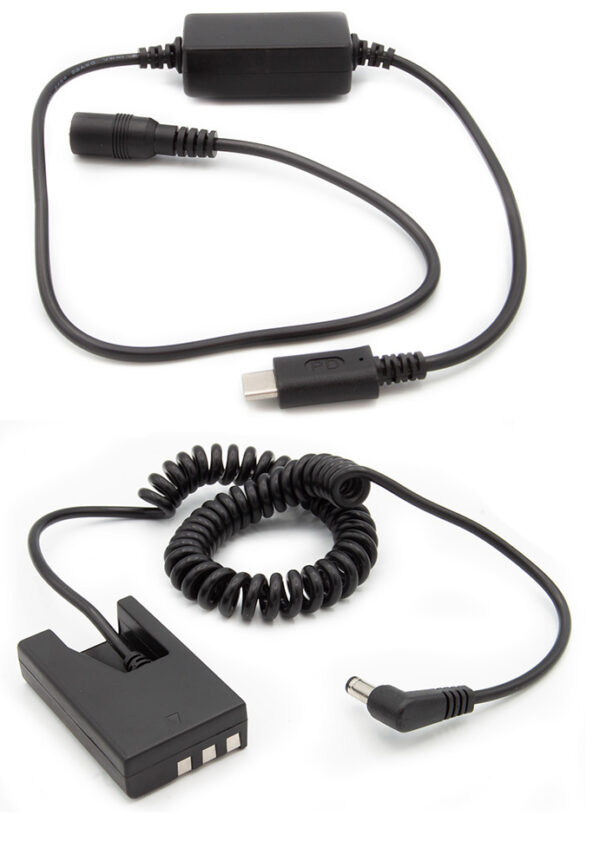 Dummy accu USB-C adapterset EP-5 accutype Nikon EN-EL9