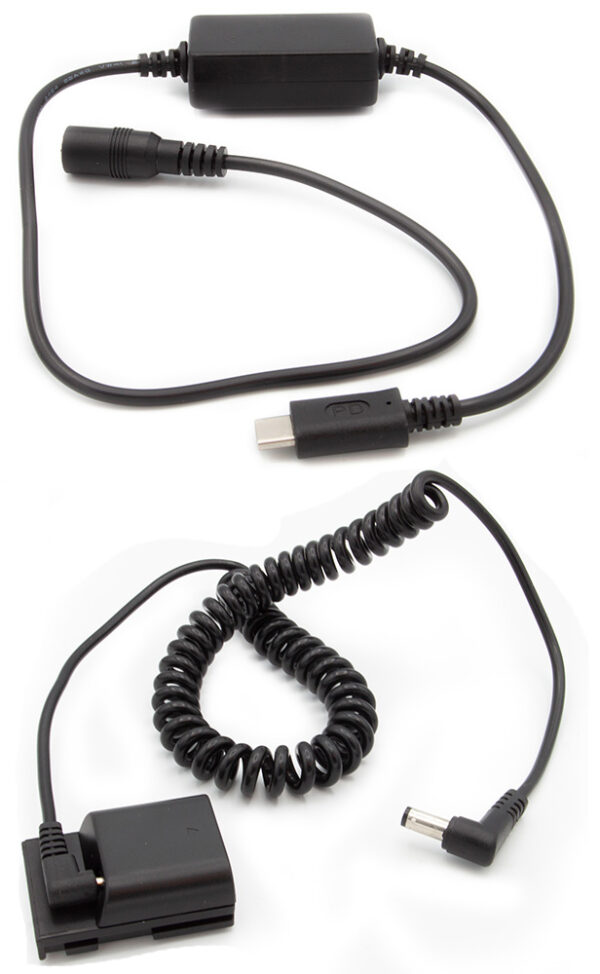 Dummy accu USB-C adapterset DR-700 voor o.a. Canon EOS 350D en EOS 400D