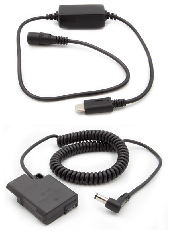 Dummy accu USB-C adapterset accutype Nikon EN-EL14