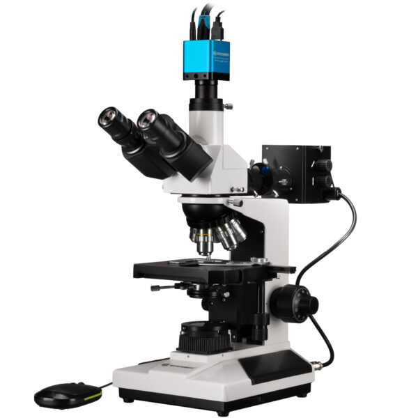 BRESSER Microscoop Science ADL 601 P 50-600x met camera MikroCam MINI Full HD HDMI