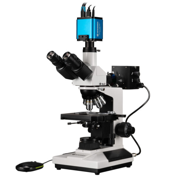 BRESSER Microscoop Science ADL 601 P 50-600x met camera MikroCam PRO HDMI Autofocus