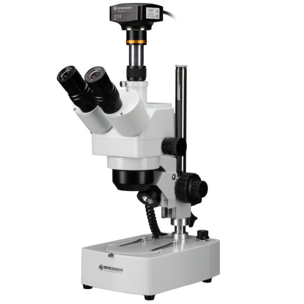 BRESSER Zoom-stereomicroscoop Advance ICD 10x-160x met MikroCamII 20 MP 1'' Microscoopcamera