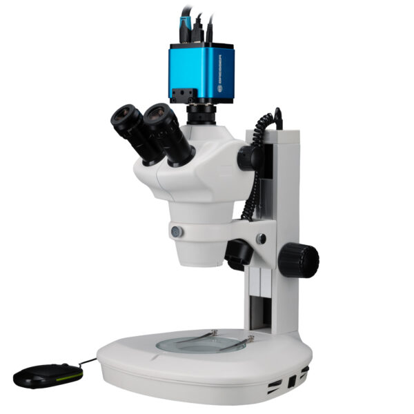 BRESSER Zoom-stereomicroscoop Science ETD-201 8-50x Trino met MikroCam PRO HDMI 5MP Microscoopcamera
