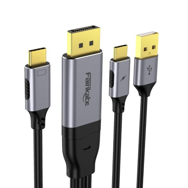 Unidirectionele DisplayPort-bron naar USB-C voor Xreal