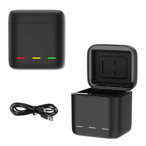 Telesin Triple Battery Charger Box - GoPro Hero 9/10/11/12