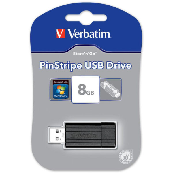 Verbatim PinStripe USB Drive 8 GB usb-stick