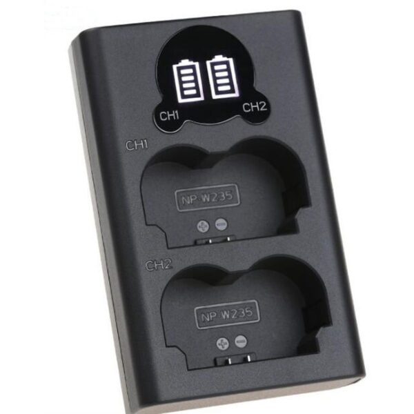 McoPlus Duocharger USB Fuji NP-W235