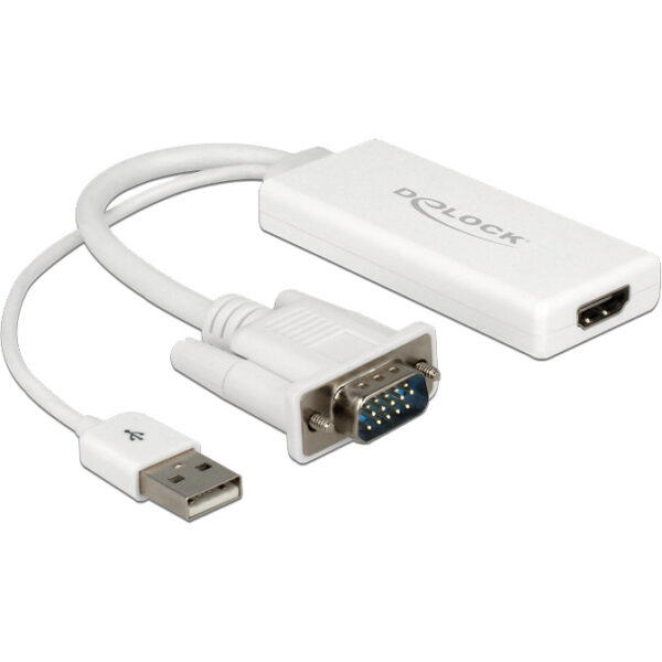 DeLOCK VGA + Audio > HDMI adapter